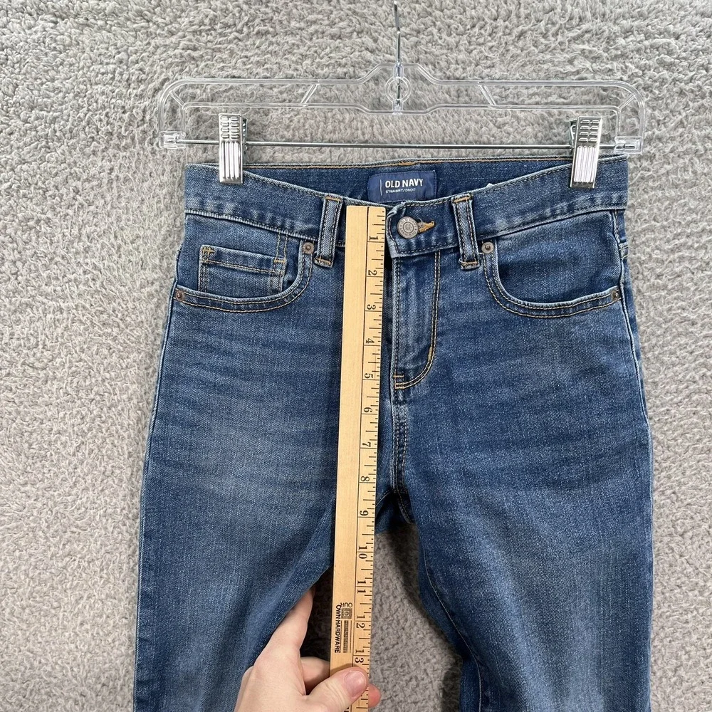 Old Navy Jeans Youth 10 Regular Blue Denim‎ Distressed Preppy School
